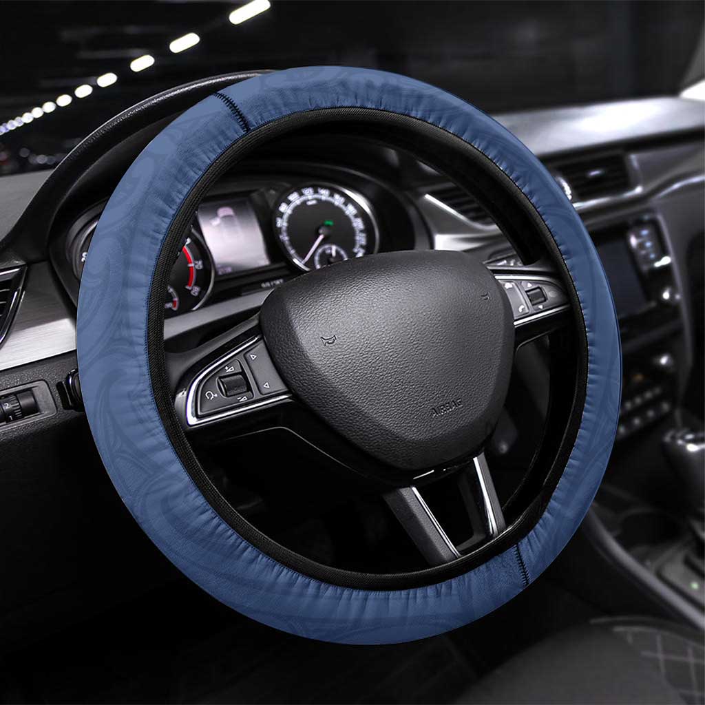 New Zealand Aotea College Steering Wheel Cover Maori Koru Pattern