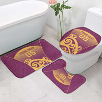 Custom Waiuku College Bathroom Set Maori Koru Pattern