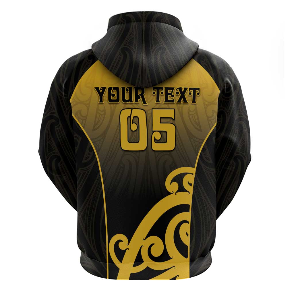 Custom Motueka High School Hoodie Maori Koru Pattern