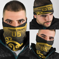 Custom Motueka High School Neck Gaiter Maori Koru Pattern