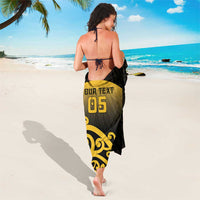 Custom Motueka High School Sarong Maori Koru Pattern