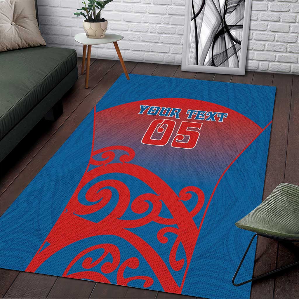 Custom St Joseph's Maori Girls' College Area Rug Maori Koru Pattern