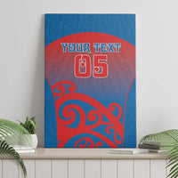 Custom St Joseph's Maori Girls' College Canvas Wall Art Maori Koru Pattern