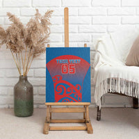 Custom St Joseph's Maori Girls' College Canvas Wall Art Maori Koru Pattern