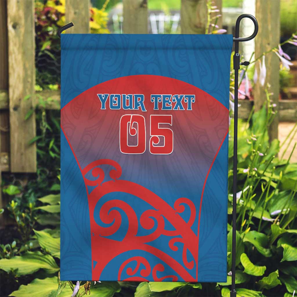 Custom St Joseph's Maori Girls' College Garden Flag Maori Koru Pattern