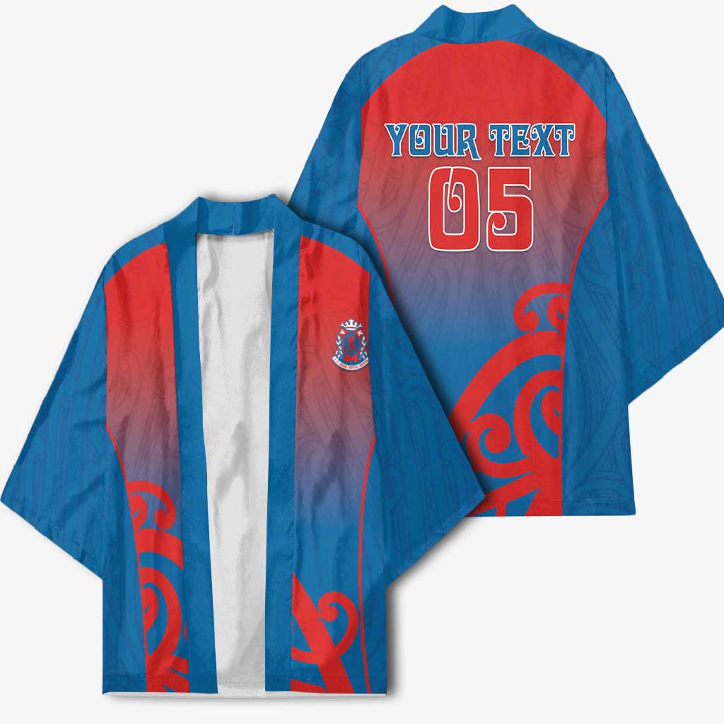 Custom St Joseph's Maori Girls' College Kimono Maori Koru Pattern