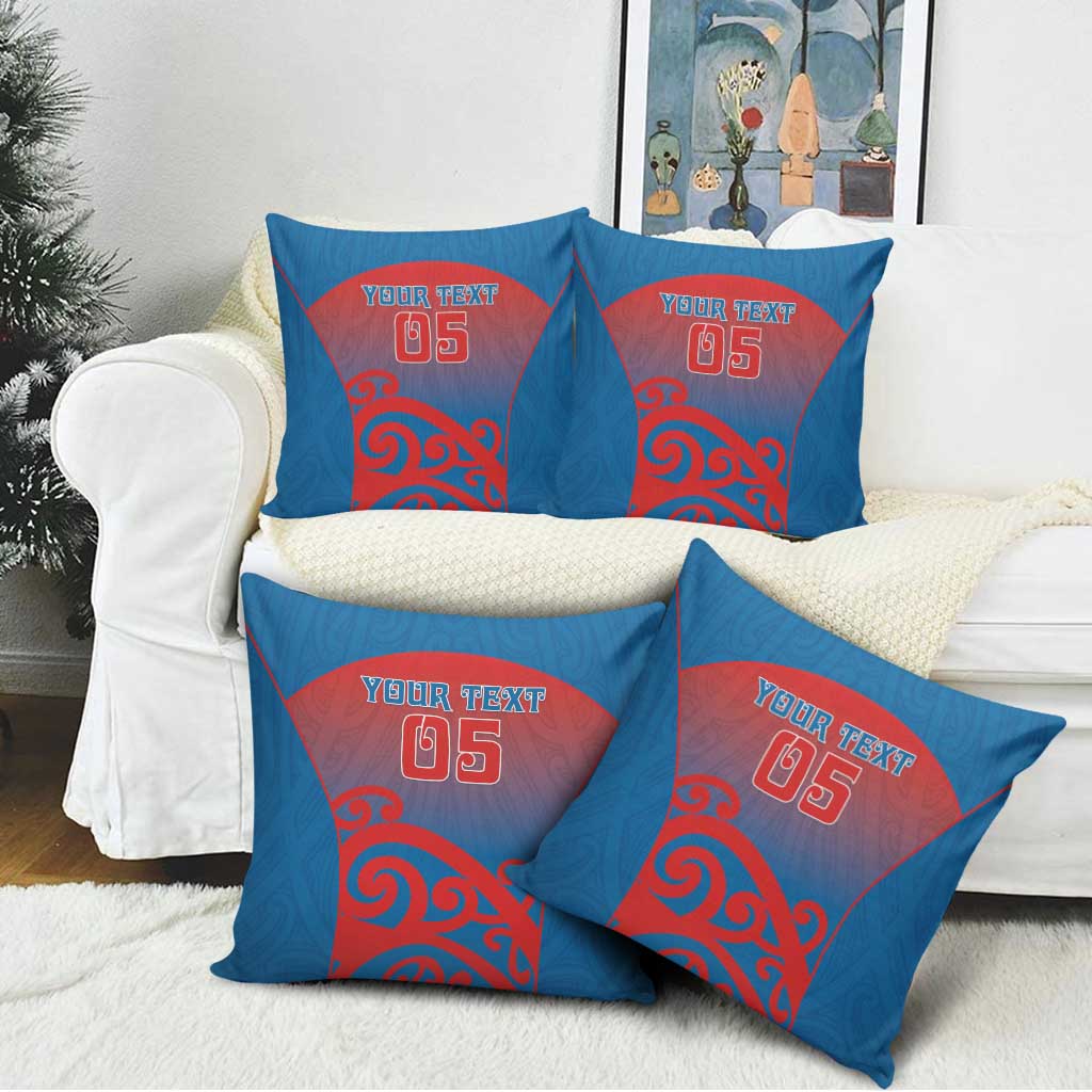 Custom St Joseph's Maori Girls' College Pillow Cover Maori Koru Pattern