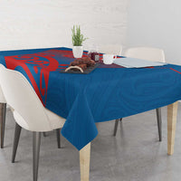 Custom St Joseph's Maori Girls' College Tablecloth Maori Koru Pattern