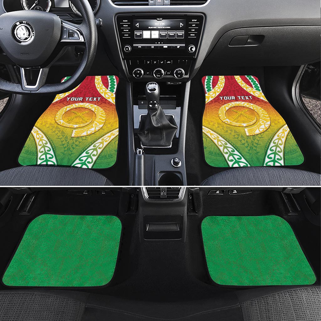 Vanuatu Car Mats Proud To Be A Ni-Van With Tribal Pattern