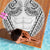 Polynesian Tattoo Inspired Cosplay Costume Beach Blanket Tribal Warrior White - Polynesian Pride