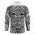Polynesian Tattoo Inspired Cosplay Costume Hockey Jersey Tribal Warrior White - Polynesian Pride