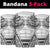 Polynesian Tattoo Inspired Cosplay Costume Neck Gaiter Tribal Warrior White - Polynesian Pride