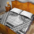 Polynesian Tattoo Inspired Cosplay Costume Quilt Bed Set Tribal Warrior White - Polynesian Pride