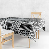 Polynesian Tattoo Inspired Cosplay Costume Tablecloth Tribal Warrior White - Polynesian Pride