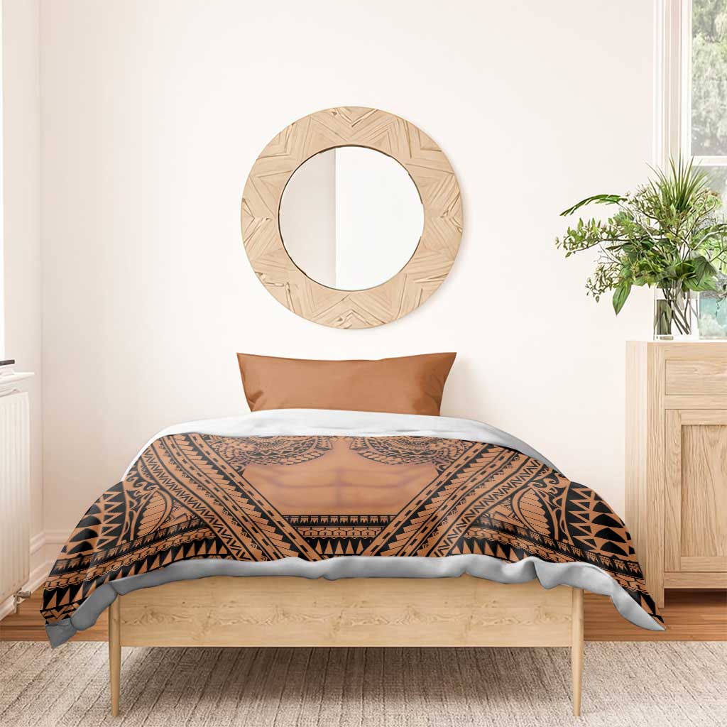Polynesian Tattoo Inspired Cosplay Costume Bedding Set Tribal Warrior - Polynesian Pride