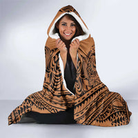 Polynesian Tattoo Inspired Cosplay Costume Hooded Blanket Tribal Warrior LT05 - Polynesian Pride