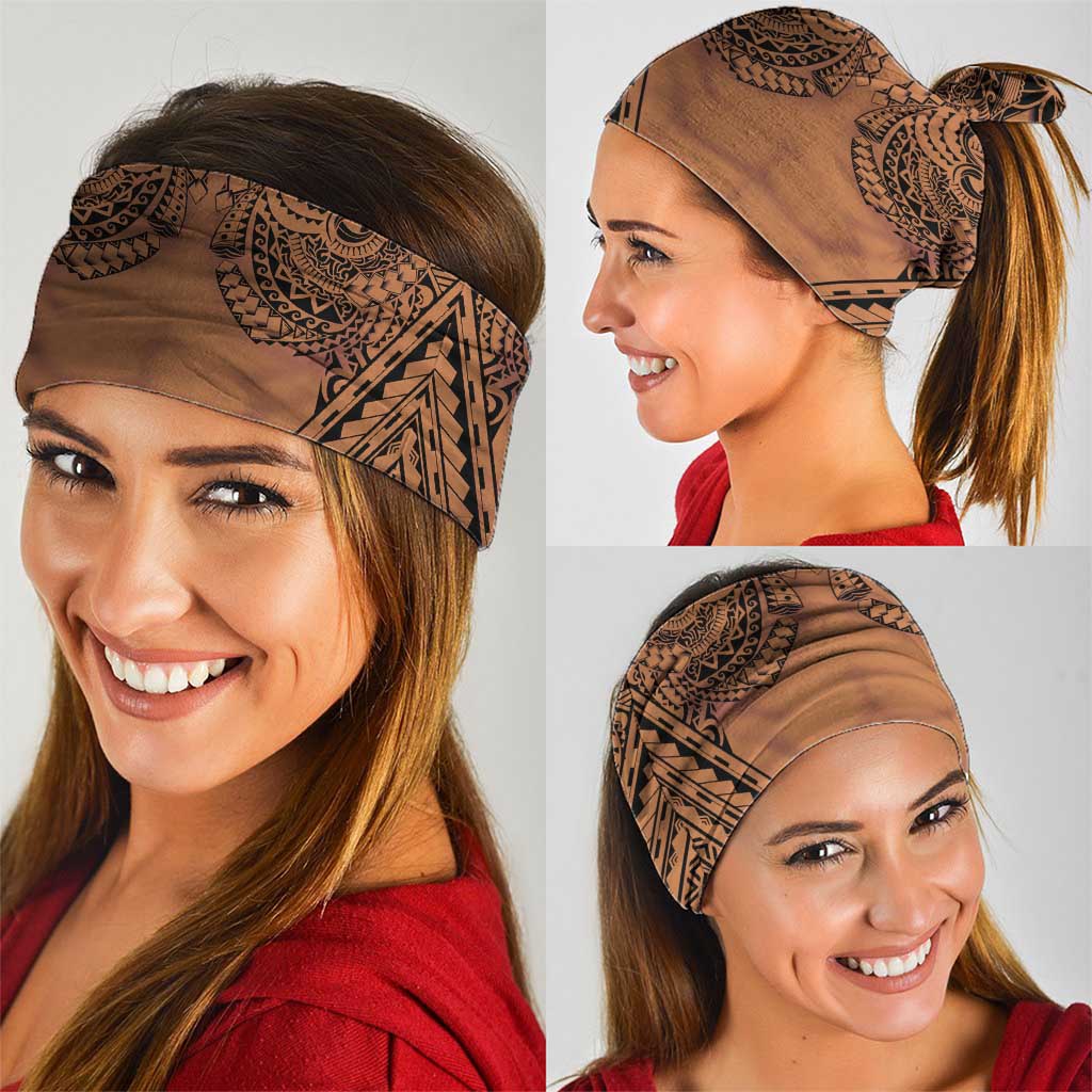 Polynesian Tattoo Inspired Cosplay Costume Neck Gaiter Tribal Warrior - Polynesian Pride