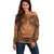 Polynesian Tattoo Inspired Cosplay Costume Off Shoulder Sweater Tribal Warrior - Polynesian Pride