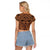 Polynesian Tattoo Inspired Cosplay Costume Raglan Cropped T Shirt Tribal Warrior - Polynesian Pride