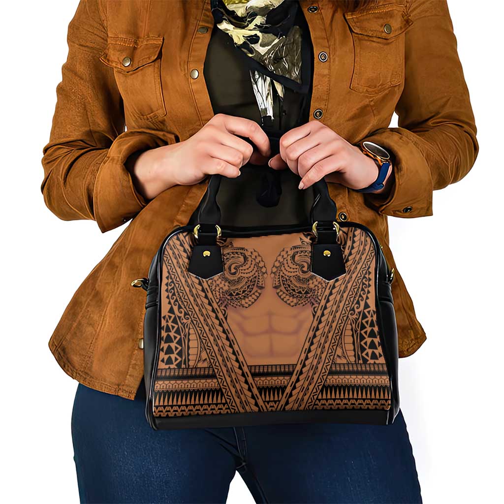 Polynesian Tattoo Inspired Cosplay Costume Shoulder Handbag Tribal Warrior - Polynesian Pride