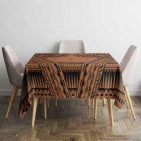 Polynesian Tattoo Inspired Cosplay Costume Tablecloth Tribal Warrior - Polynesian Pride