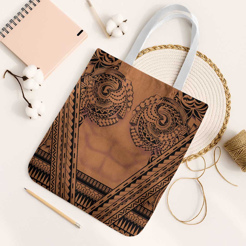 Polynesian Tattoo Inspired Cosplay Costume Tote Bag Tribal Warrior - Polynesian Pride