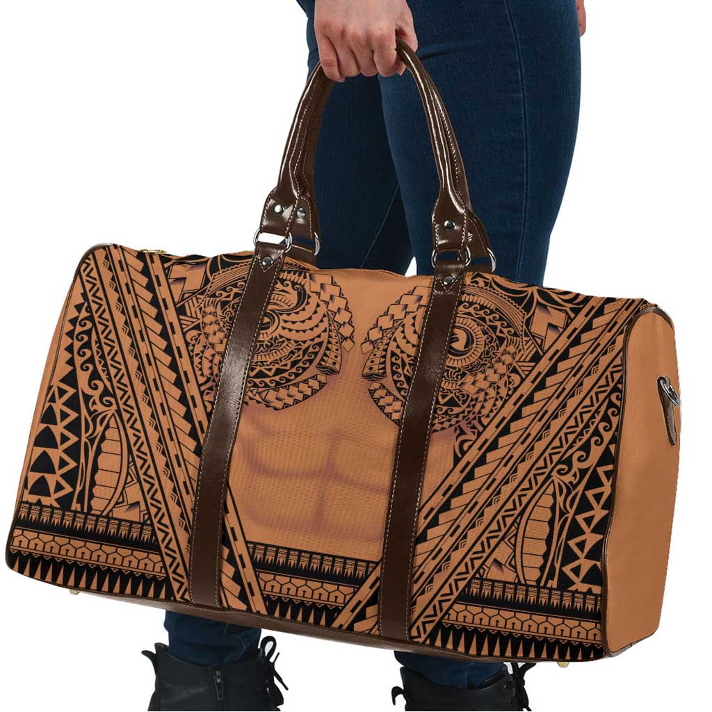 Polynesian Tattoo Inspired Cosplay Costume Travel Bag Tribal Warrior - Polynesian Pride