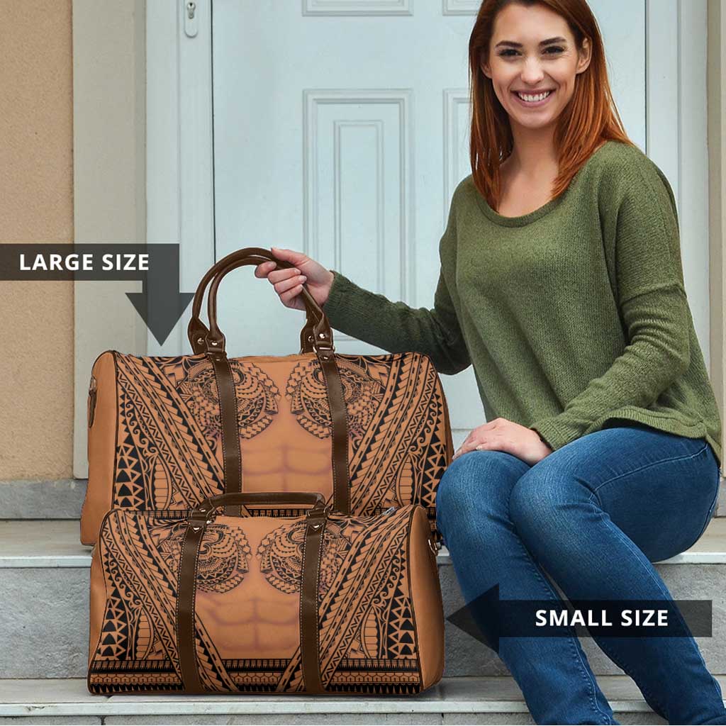 Polynesian Tattoo Inspired Cosplay Costume Travel Bag Tribal Warrior - Polynesian Pride