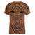 Polynesian Tattoo Inspired Cosplay Costume Women V-Neck T-Shirt Tribal Warrior - Polynesian Pride