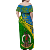 malampa-day-family-matching-off-shoulder-maxi-dress-and-hawaiian-shirt-sand-drawing-vanuatuan-pattern