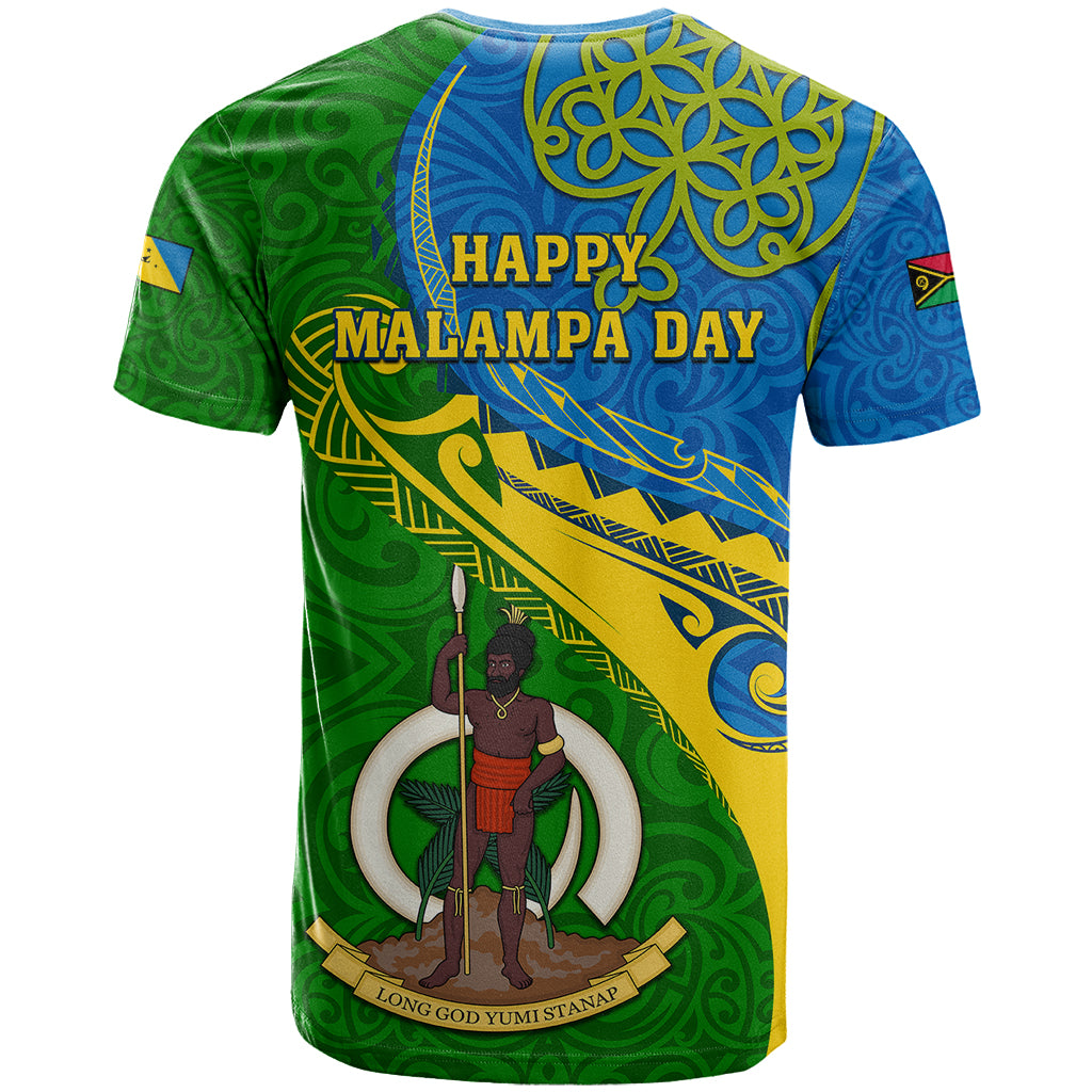 Malampa Day T Shirt Sand Drawing Vanuatuan Pattern LT05 - Polynesian Pride