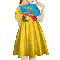 personalized-torba-day-kid-short-sleeve-dress-sand-drawing-vanuatuan-pattern