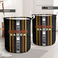 Salelologa Samoa Laundry Basket Samoan Tribal Pattern LT05 - Polynesian Pride