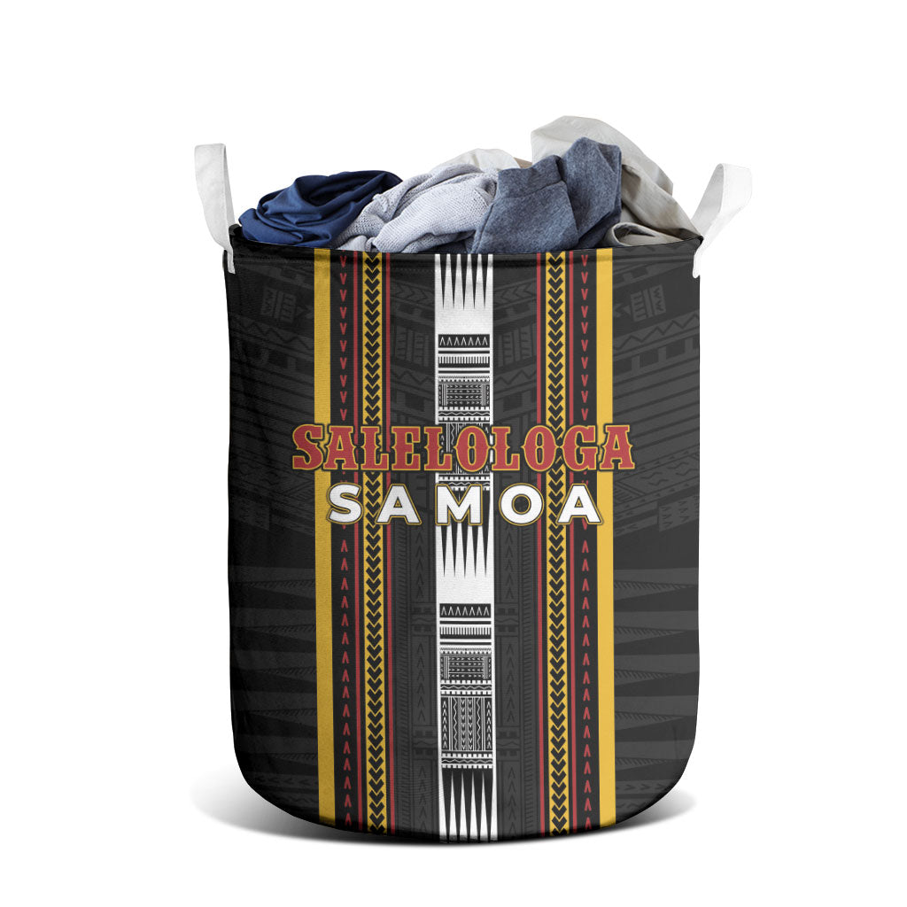 Salelologa Samoa Laundry Basket Samoan Tribal Pattern LT05 - Polynesian Pride