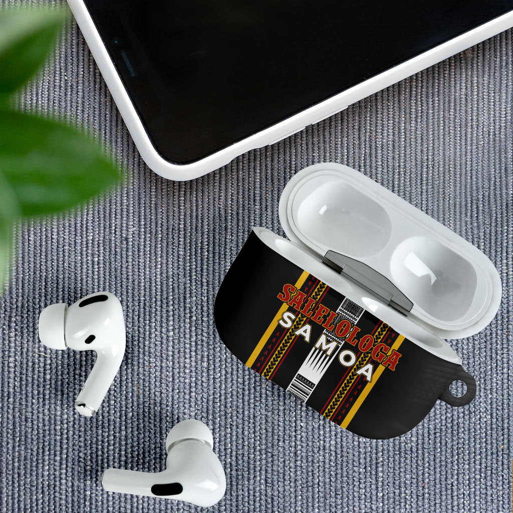 Salelologa Samoa AirPods Case Samoan Tribal Pattern LT05 - Polynesian Pride