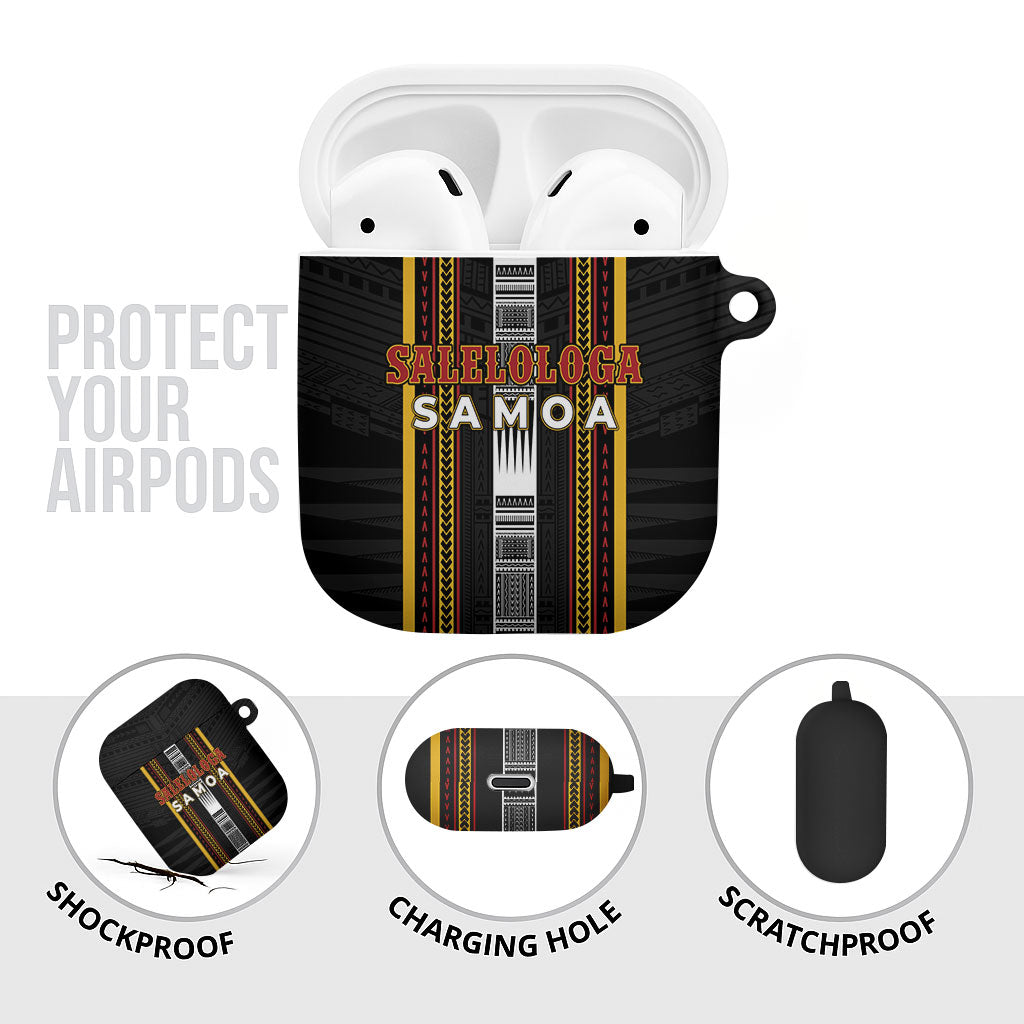 Salelologa Samoa AirPods Case Samoan Tribal Pattern LT05 - Polynesian Pride