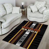 Salelologa Samoa Area Rug Samoan Tribal Pattern LT05 - Polynesian Pride
