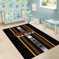 Salelologa Samoa Area Rug Samoan Tribal Pattern LT05 - Polynesian Pride