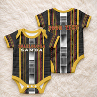 Personalised Salelologa Samoa Baby Onesie Samoan Tribal Pattern