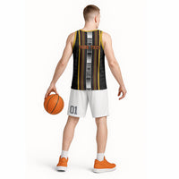 Personalised Salelologa Samoa Basketball Jersey Samoan Tribal Pattern