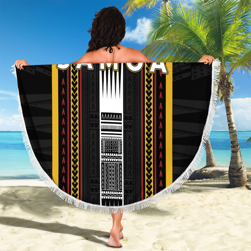 Salelologa Samoa Beach Blanket Samoan Tribal Pattern