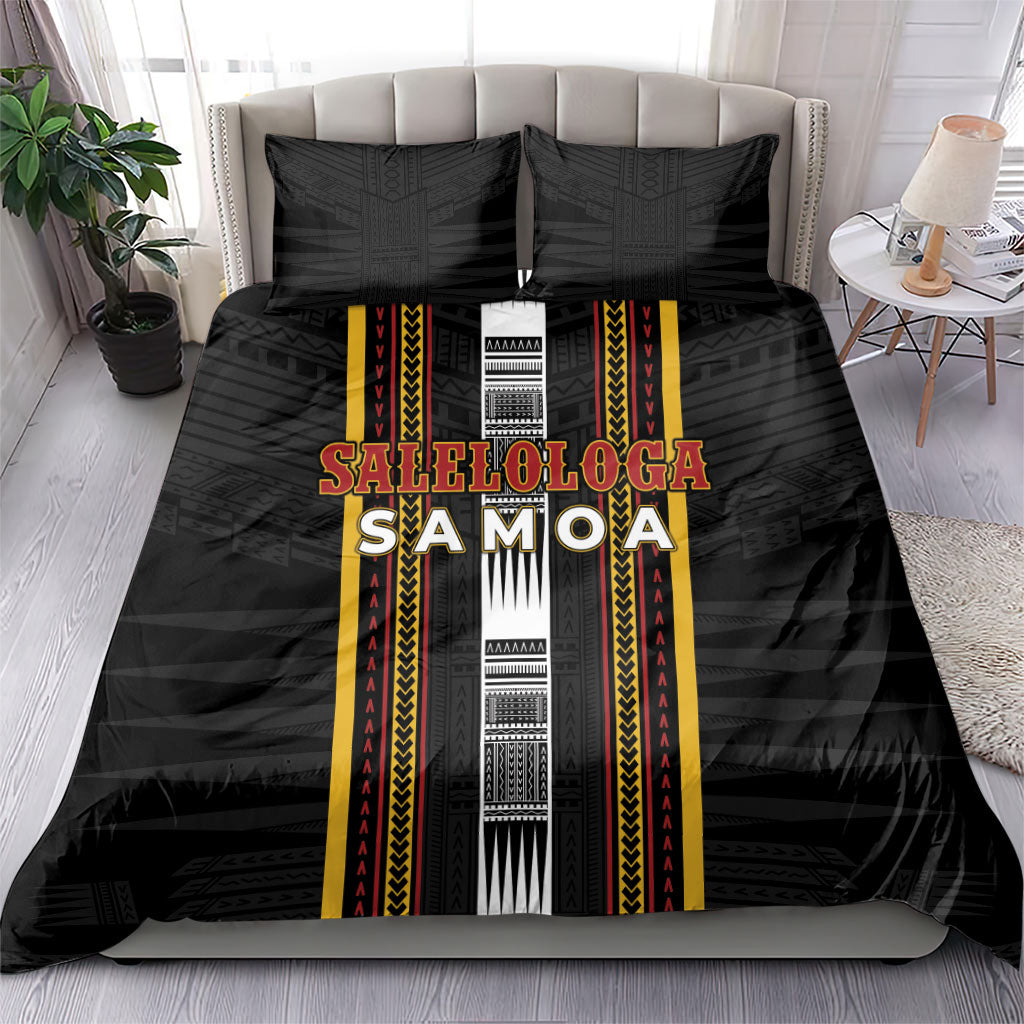 Salelologa Samoa Bedding Set Samoan Tribal Pattern LT05 - Polynesian Pride