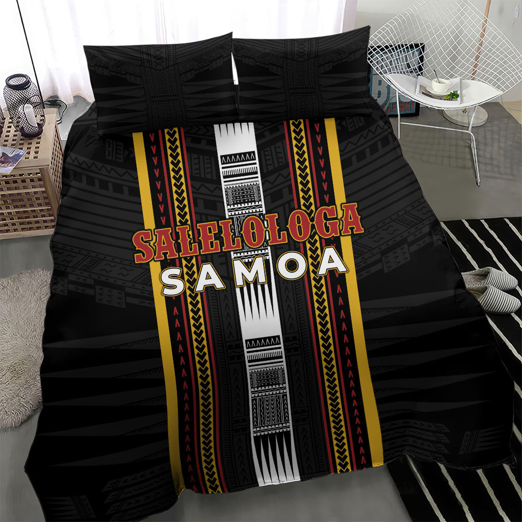 Salelologa Samoa Bedding Set Samoan Tribal Pattern LT05 - Polynesian Pride