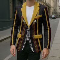 Personalised Salelologa Samoa Blazer Samoan Tribal Pattern LT05 - Polynesian Pride