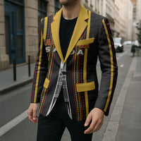 Personalised Salelologa Samoa Blazer Samoan Tribal Pattern LT05 - Polynesian Pride