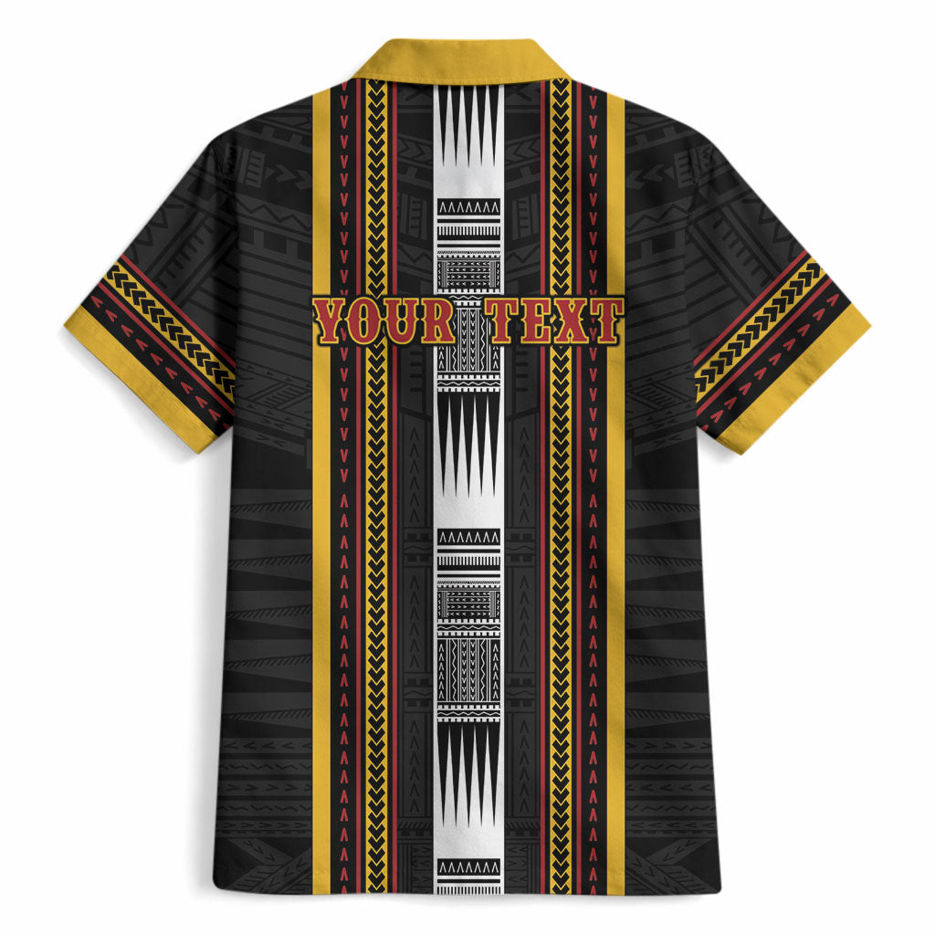 Personalised Salelologa Samoa Hawaiian Shirt Samoan Tribal Pattern LT05 - Polynesian Pride