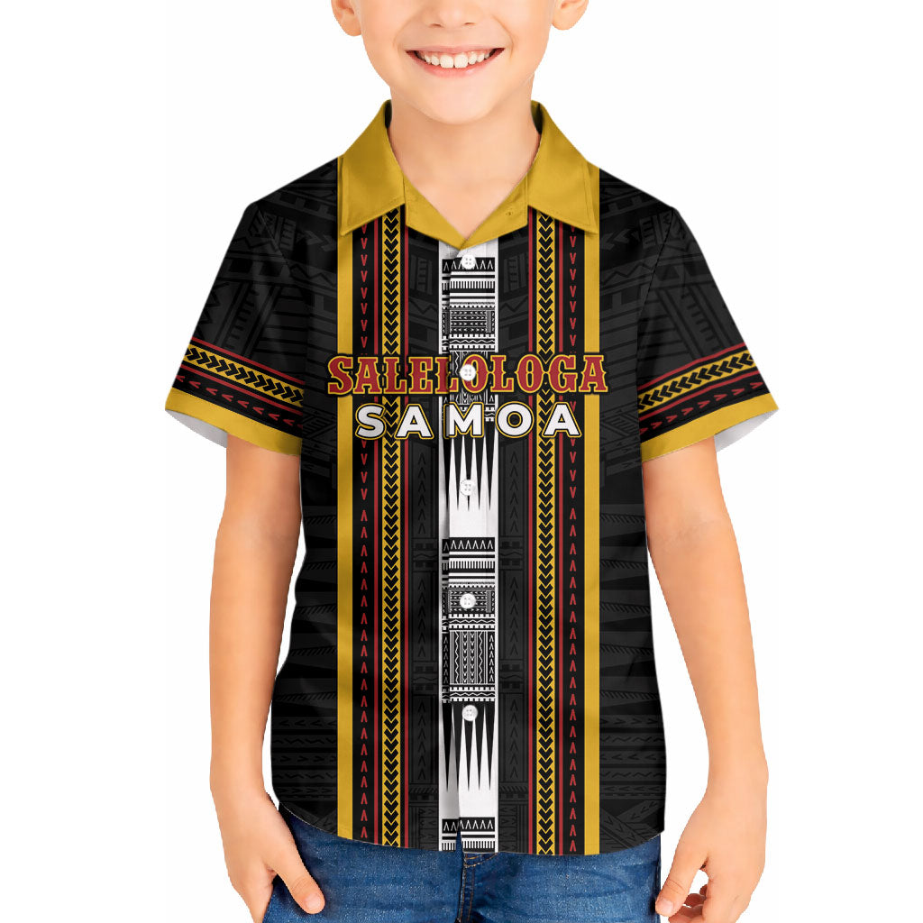 Personalised Salelologa Samoa Hawaiian Shirt Samoan Tribal Pattern LT05 - Polynesian Pride