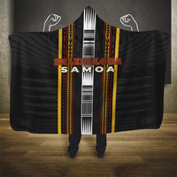 Salelologa Samoa Hooded Blanket Samoan Tribal Pattern LT05 - Polynesian Pride