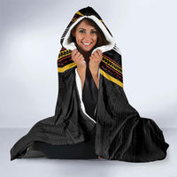 Salelologa Samoa Hooded Blanket Samoan Tribal Pattern LT05 - Polynesian Pride