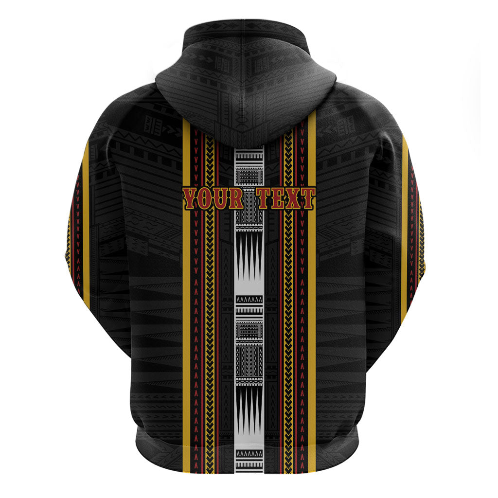 Personalised Salelologa Samoa Hoodie Samoan Tribal Pattern LT05 - Polynesian Pride